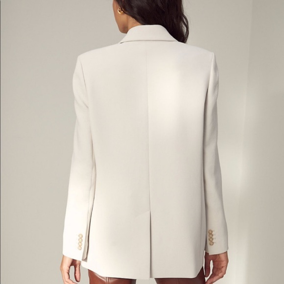 NEW Aritzia Wilfred Nostalgia Blazer in Bone - Picture 2 of 11